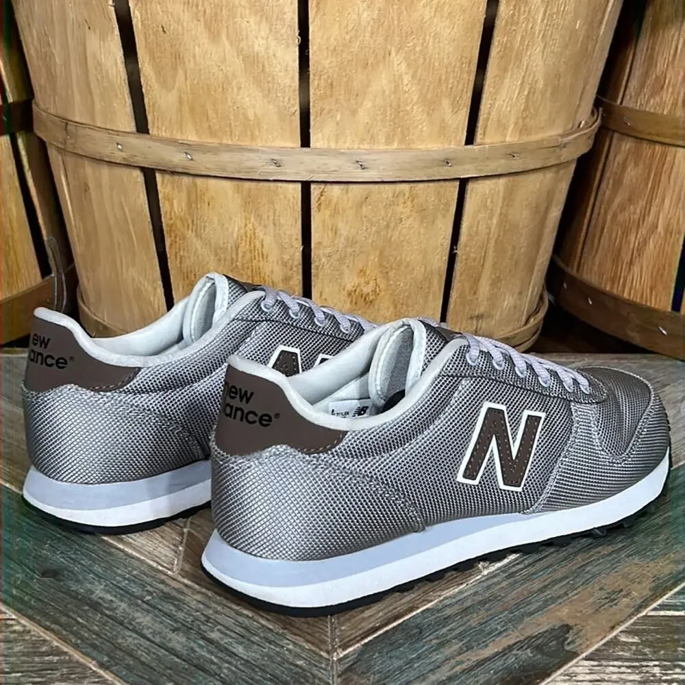 New Balance 311 Taupe Gray Brown Cushioned Casual Sneakers Womens Size 9.5